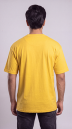 Signature Z Solar Yellow oversized T-shirt — back view
