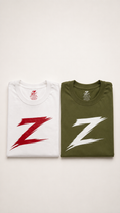 White Red Z + Olive White Z