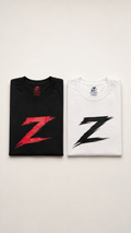 Black Red Z + White Black Z